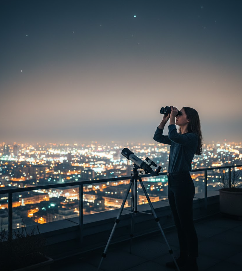 도심 천체 관측 빛공해 극복 방법 도시 별보기 천문학 입문 가이드