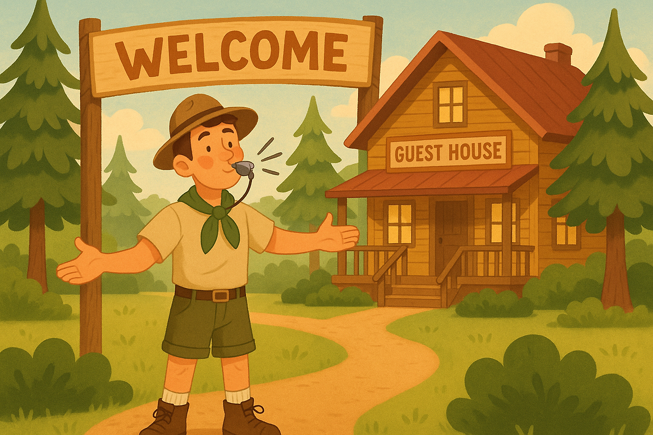 유재석캠프 환영 이미지