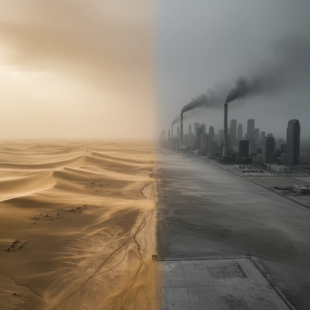 초미세먼지 침투 경로와 황사 유입 차..