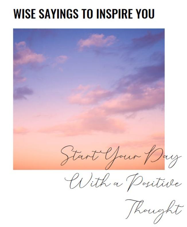 아침명언 3가지