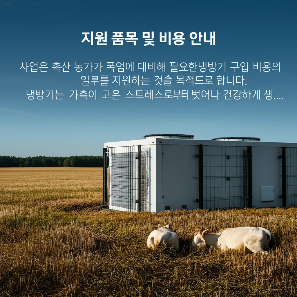 2025 연천군 축산 농가 냉방기 지..