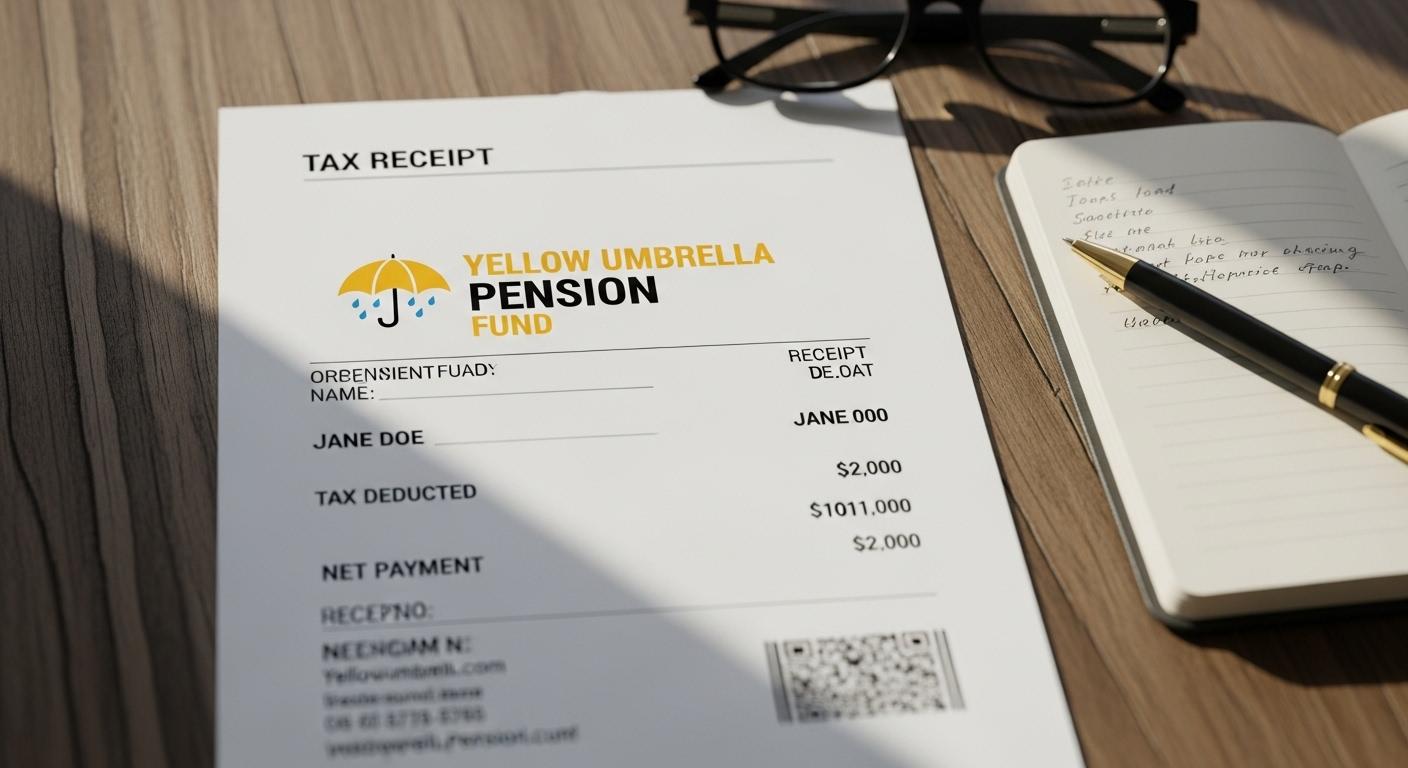 노란우산공제 연금 수령시 세금