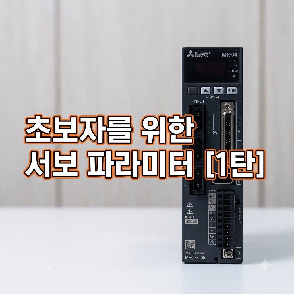 초보자를 위한 미쓰비시 서보 파라미터 완벽 이해 (1탄: PA그룹 기본 설정)