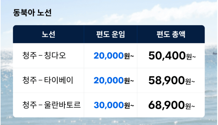 5월 20일 단 하루! 에어로케이 국제선 타임세일 - 최대 95% 할인 찬스