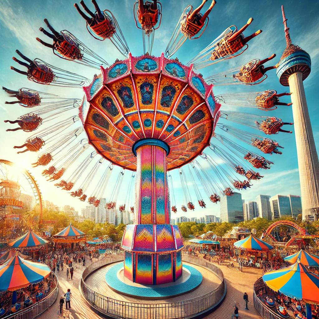 롯데월드 회전그네