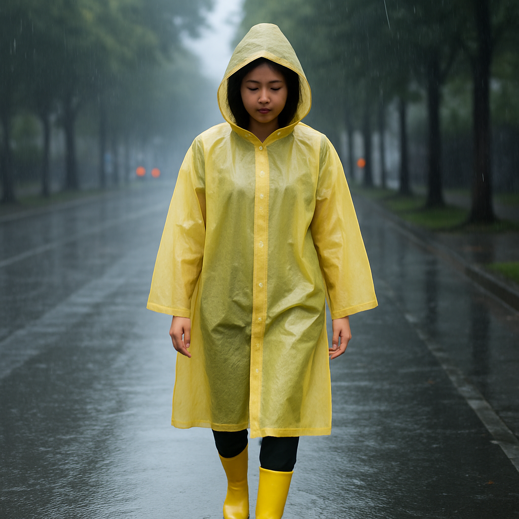 비옷을-입고-장화를-신고-비오는-길을-걷고-있는-여성