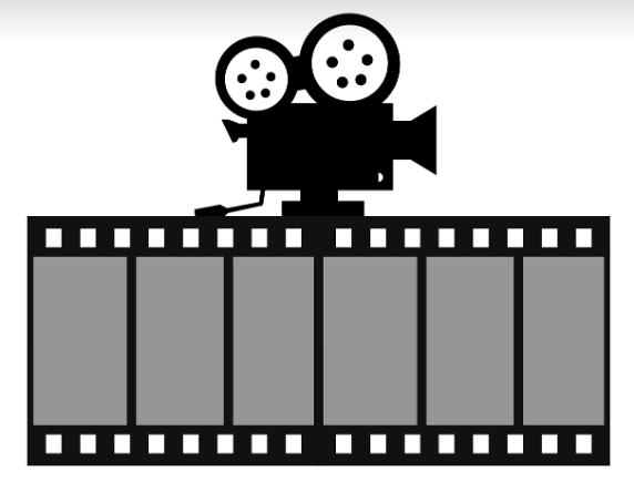 영화 장르 관련 영화필름 이미지