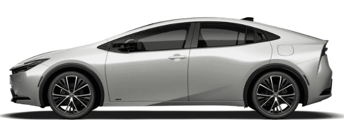 프리우스 5세대 정면 측면 사진