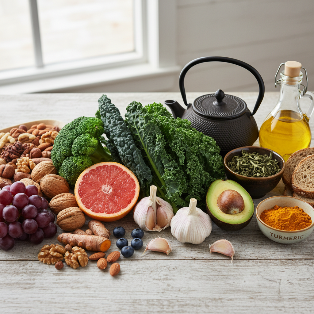 간에 좋은 음식