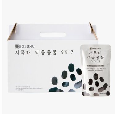 김성령 콩물, 서목태콩물