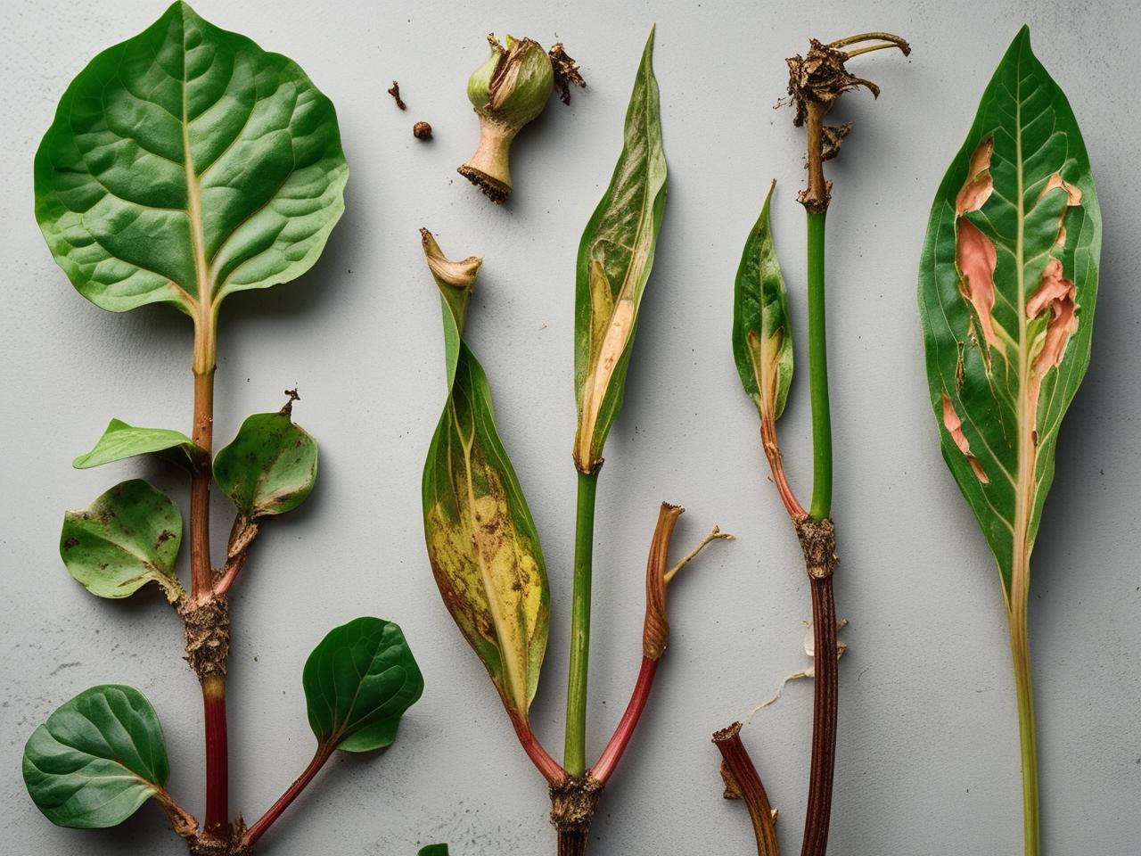 식물 구리 결핍 증상