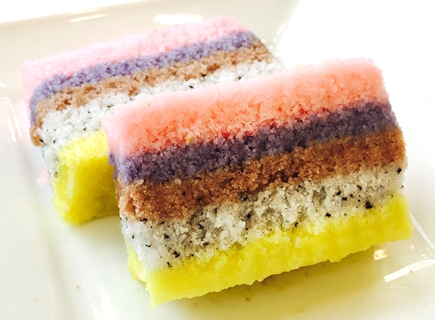 한국의 떡 종류 무지개떡