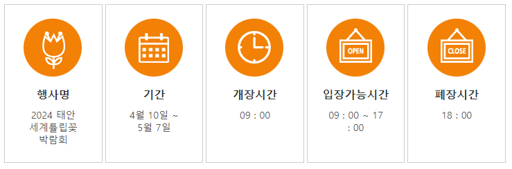태안 튤립축제