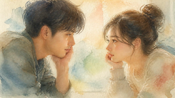 INFJ는 사람을 깊이 바라보는 사람들입니다에 관한 그림입니다.