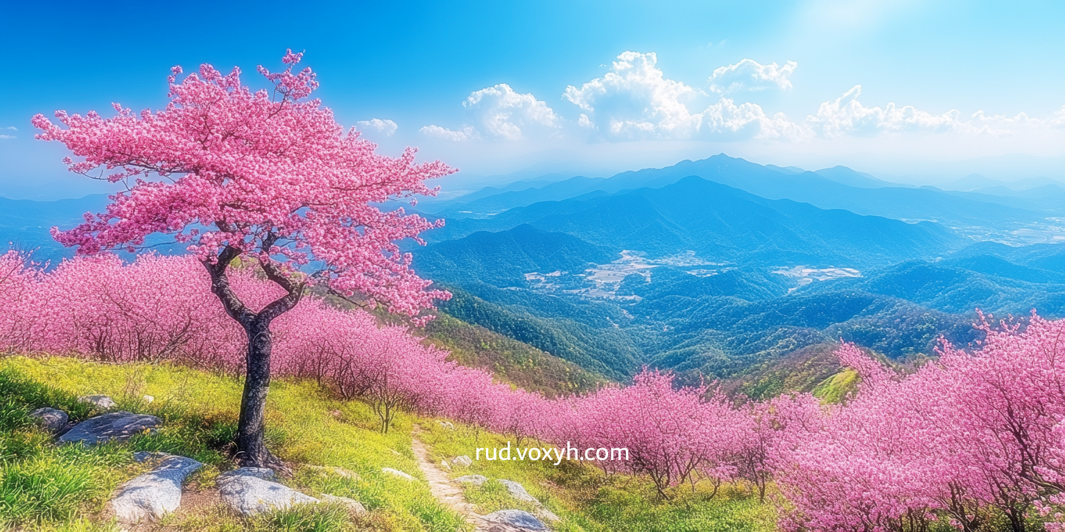 방태산의 사계절