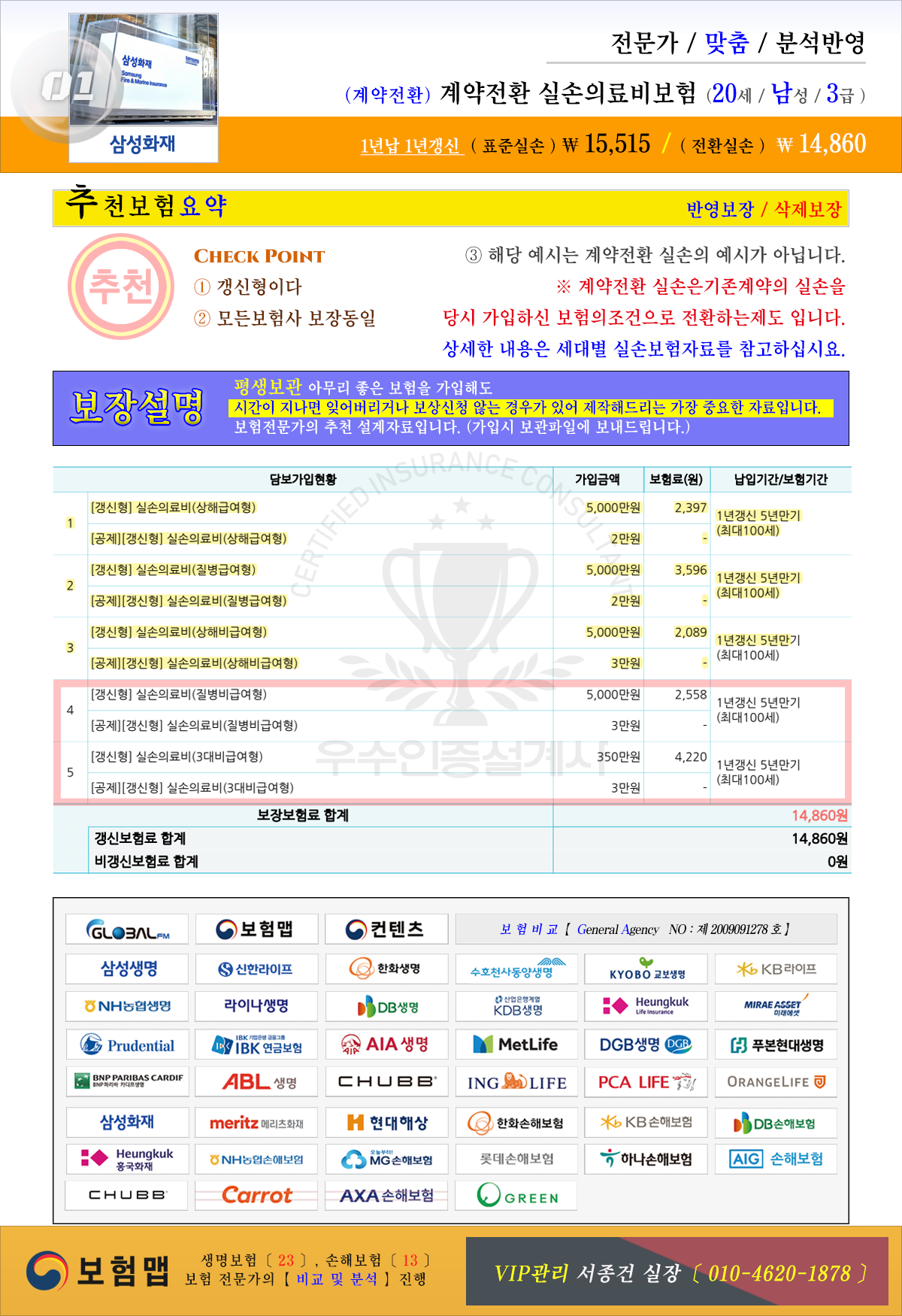 계약전환실손보험