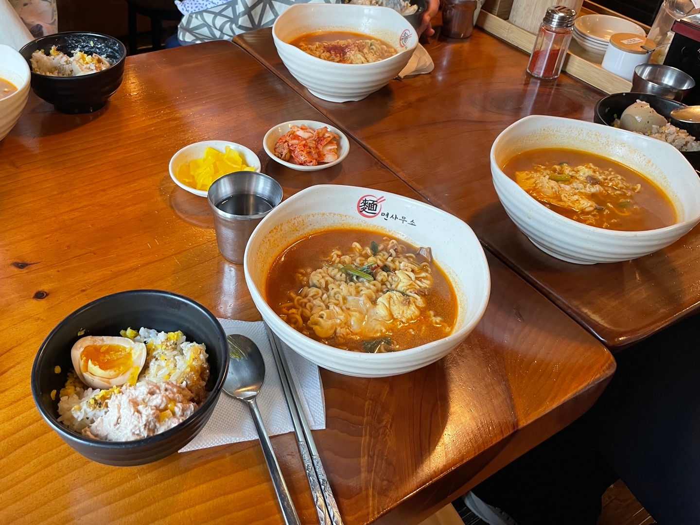 면사무소 세트 메뉴