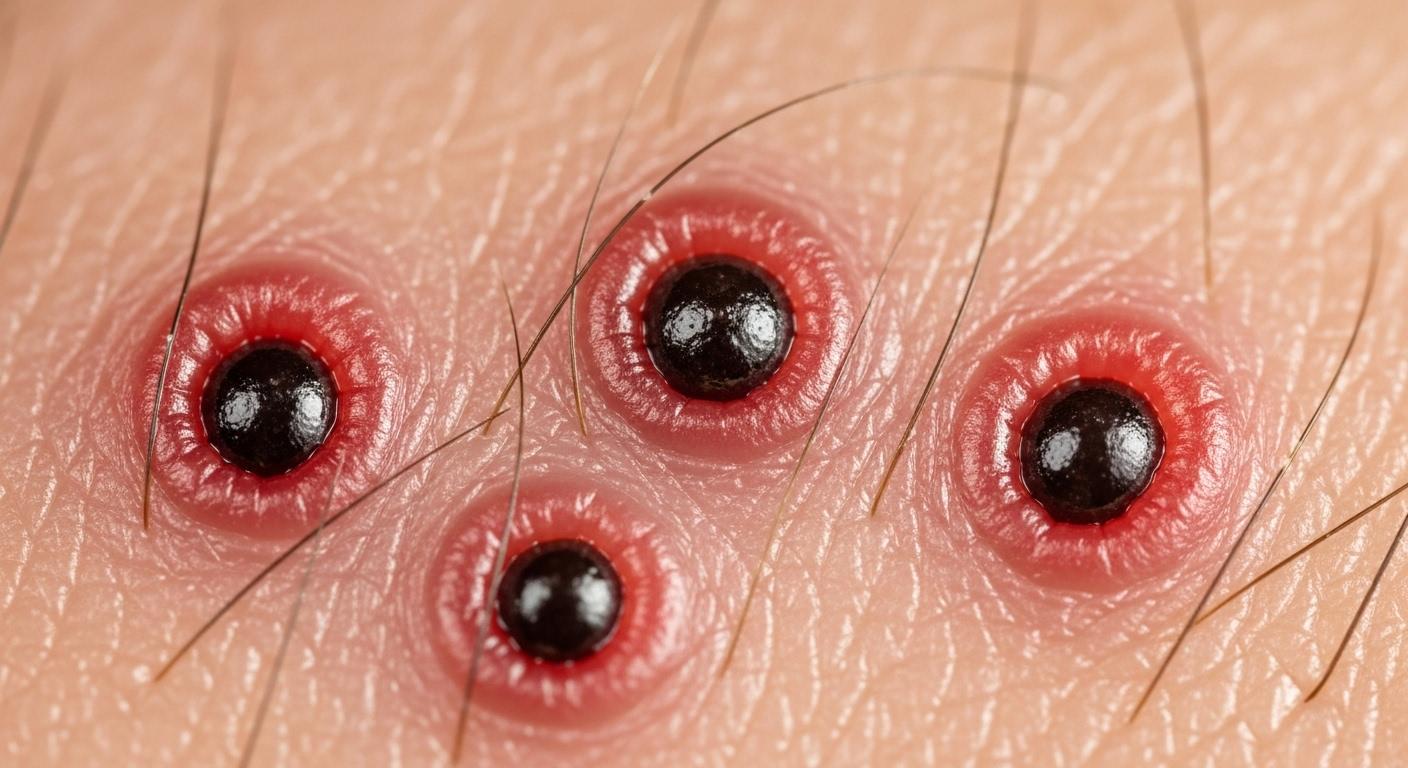 검버섯 가려워요