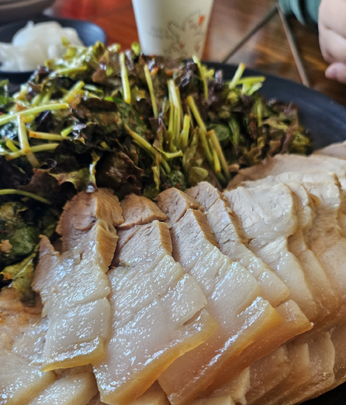 속초-대포항-남경막국수-수육-근접-이미지