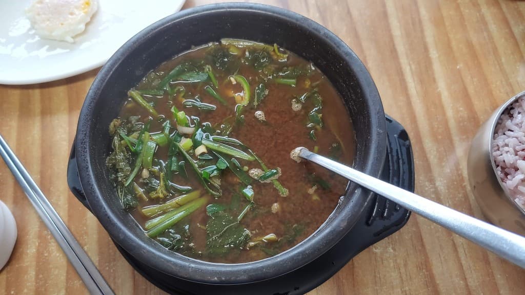 홍천 왔다다슬기해장국