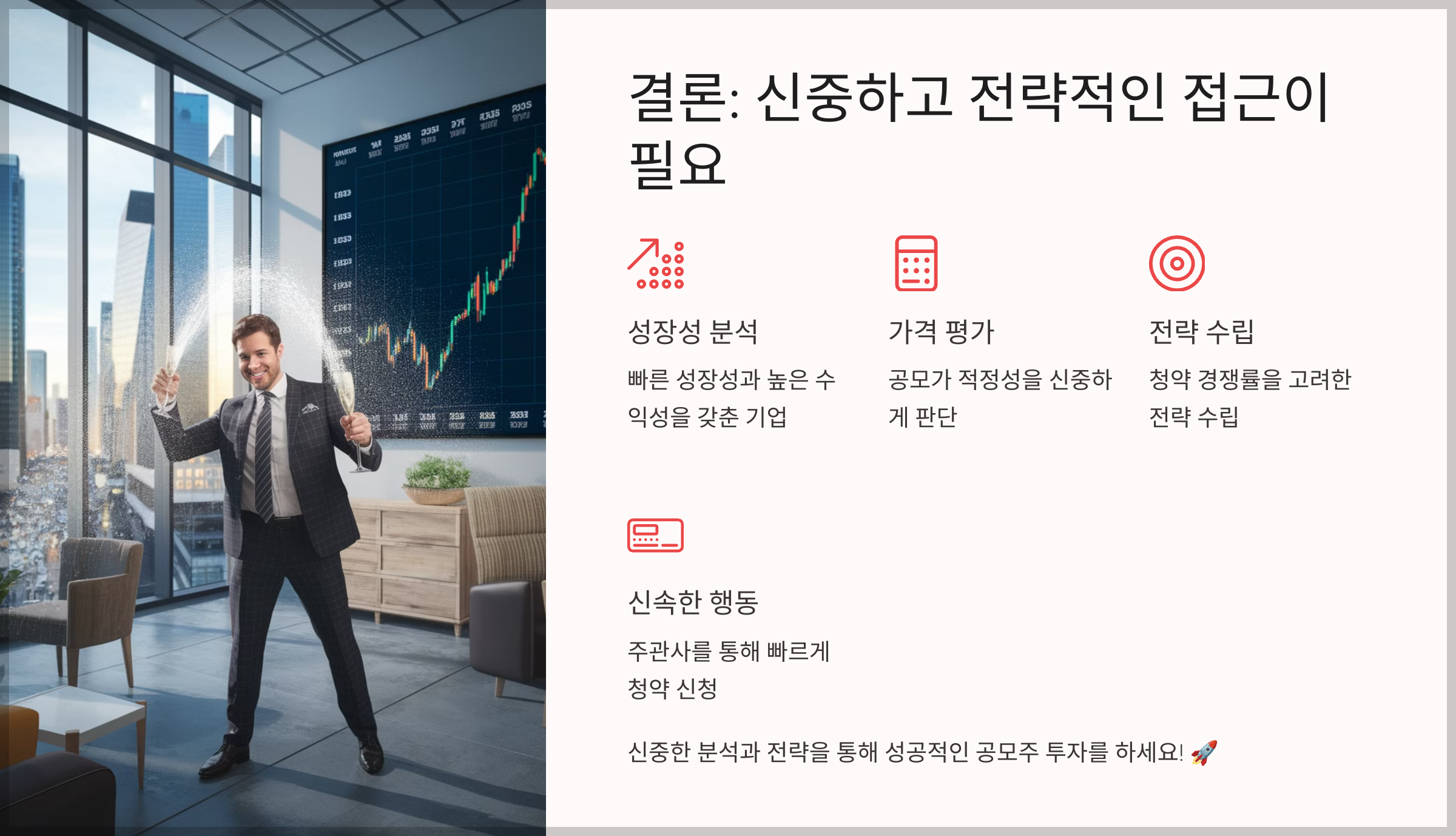 결론: 신중하고 전략적인 접근이 필요