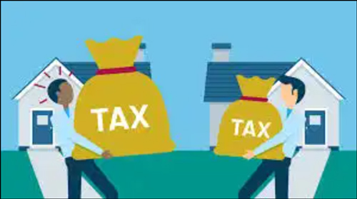 재산세 관련 포스터