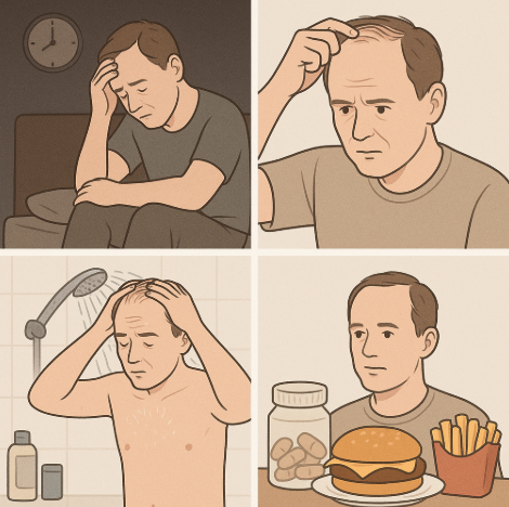 탈모 부르는 습관들