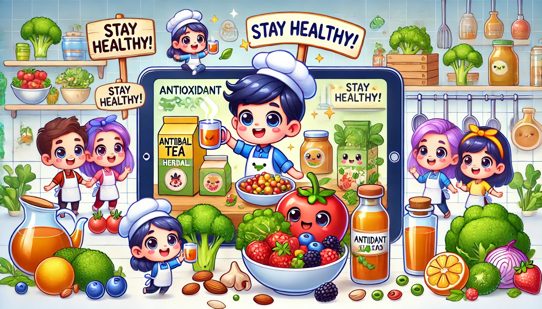 노화 방지와 면역력 강화에 좋은 항산화 약초 차 & 음식 추천