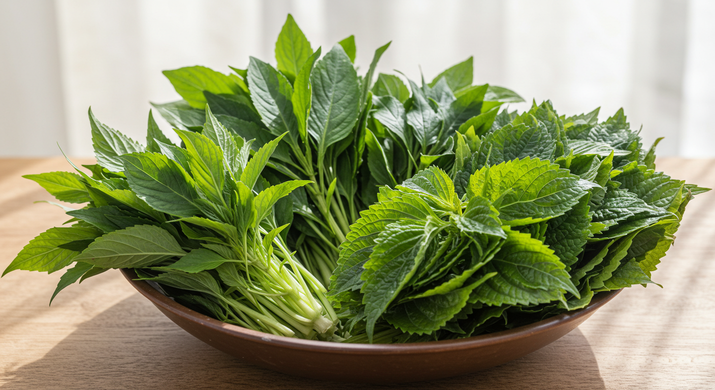 나물은 우리 몸을 지켜주는 강력한 항산화 및 항염증 방패 입니다