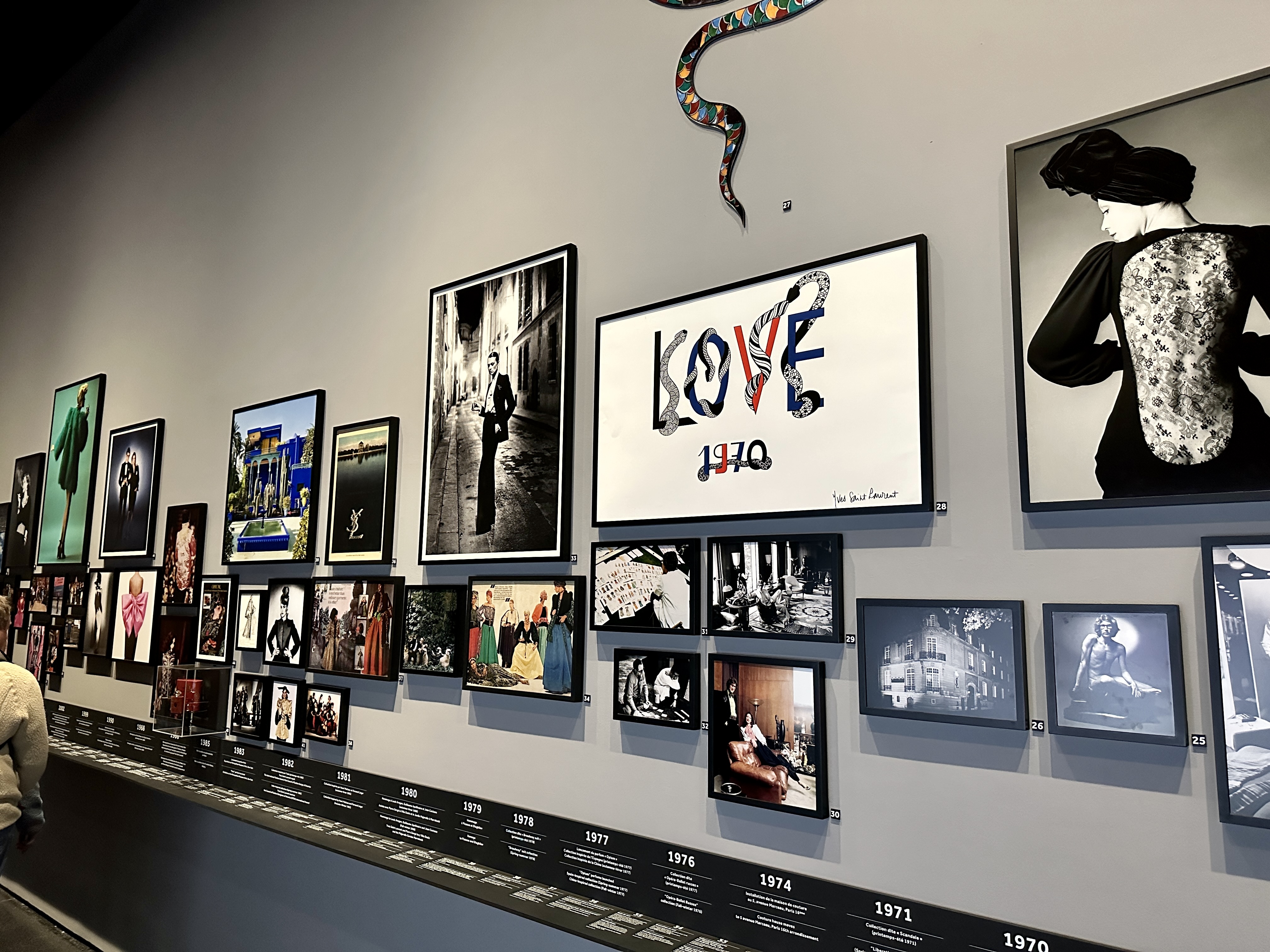 입생로랑 작품 연대기