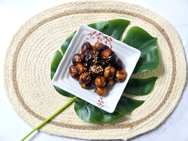 메추리알짜장장조림