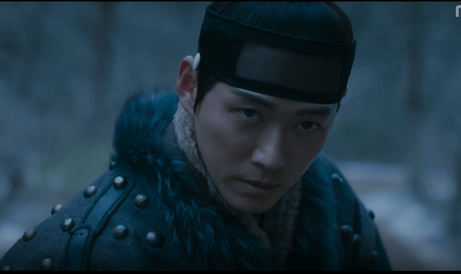 청나라군과의 싸움씬