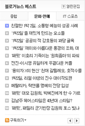 블로그 뉴스