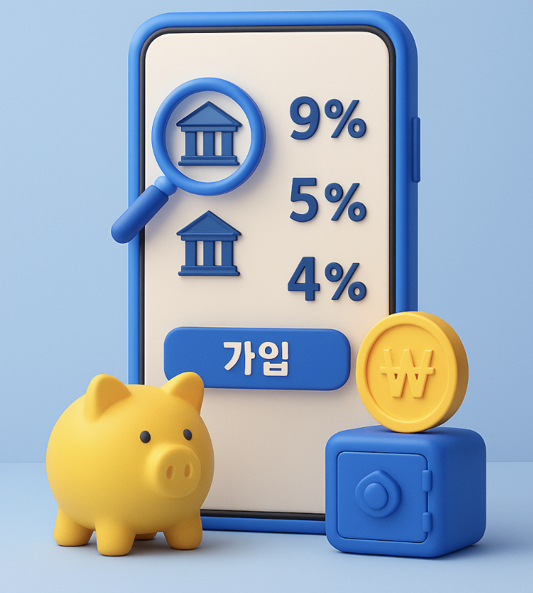 2025 온라인 예금중개 서비스 도입! 예금금리 비교 한 번에 끝낸다