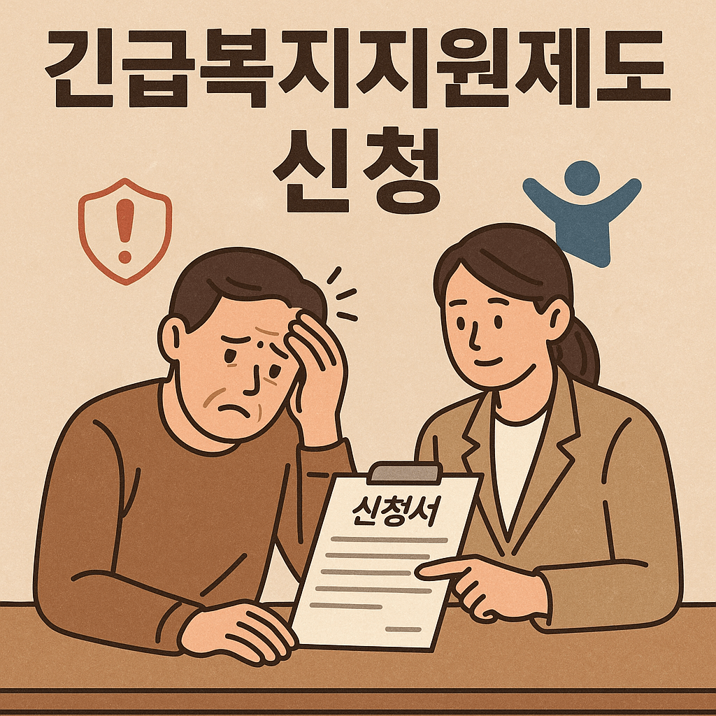 긴급복지지원제도 신청