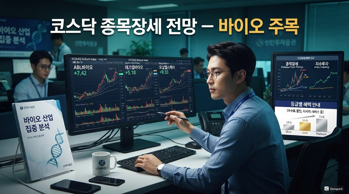 코스닥 종목장세 전망 &mdash; 바이오 주목
