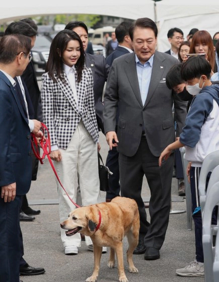 동물농장 윤석열 김건희 출연 반응