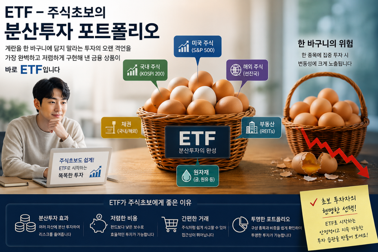 ETF-주식초보의 분산투자 포트폴리오