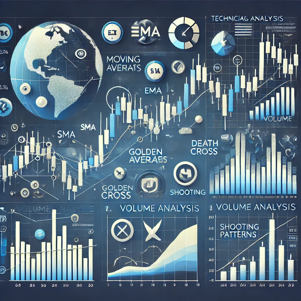 기술적 분석과 연관된 이미지.