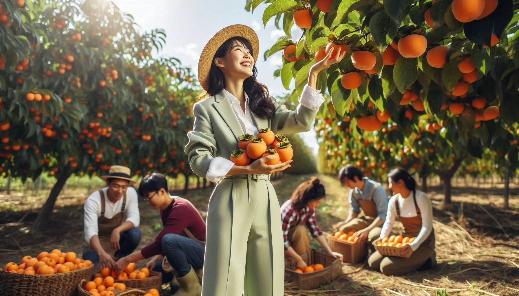 대봉감 수확시기