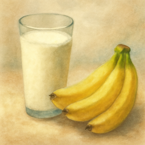 우유-바나나-궁합