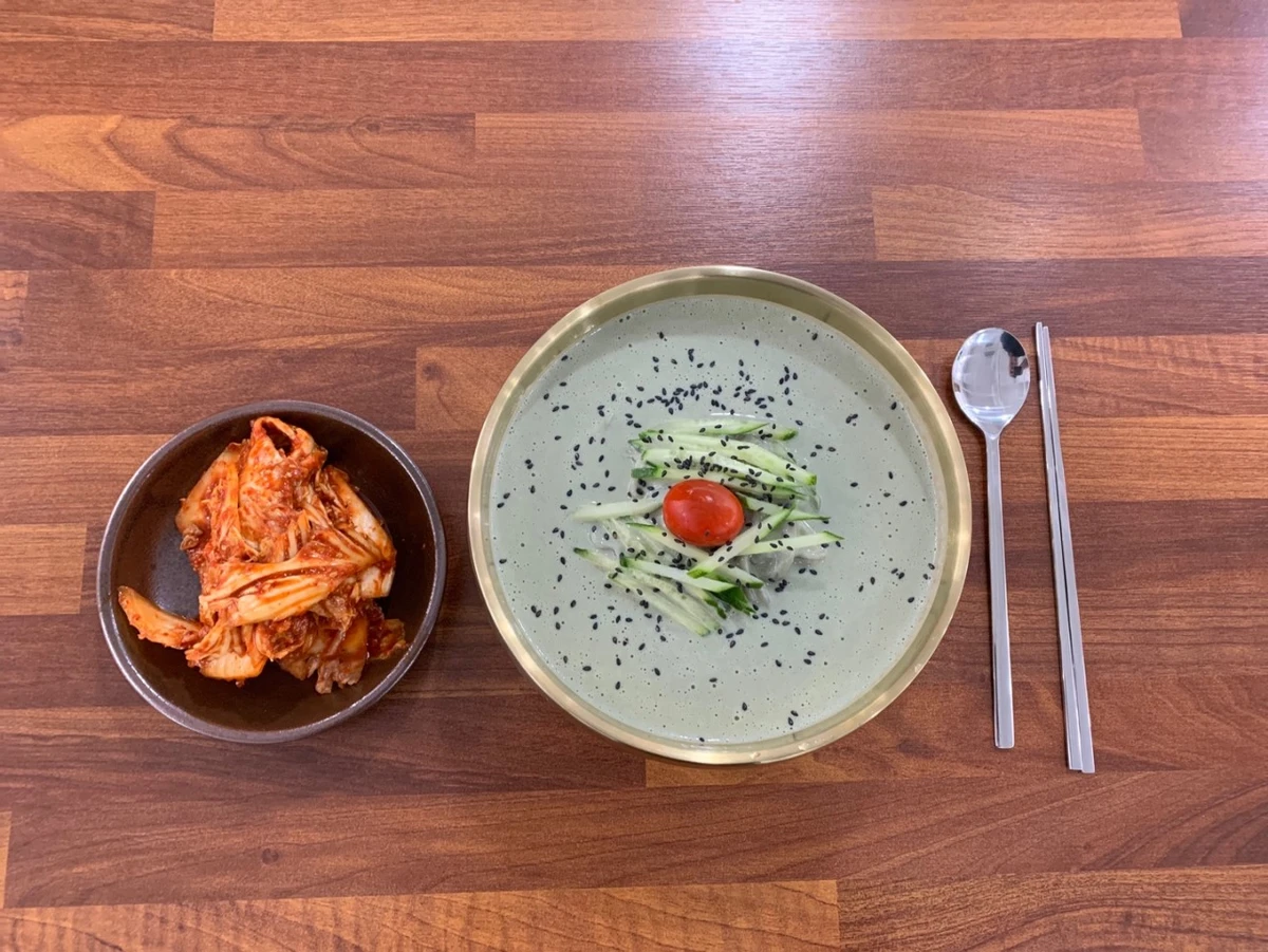 서리태콩국수 한상