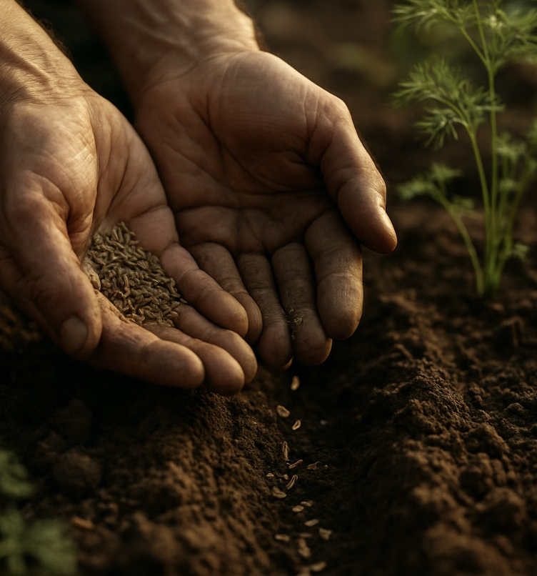 씨앗과의 첫 만남&amp;#44; 심는 법의 비밀