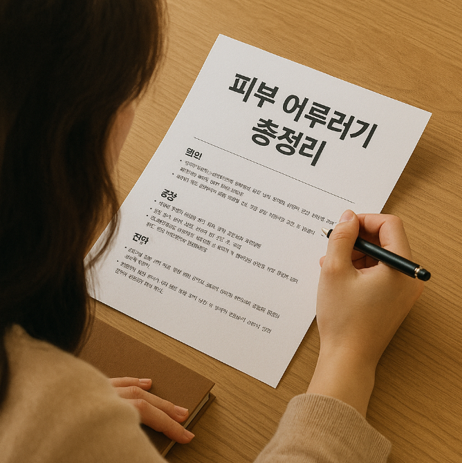 피부 어루러기 총정리