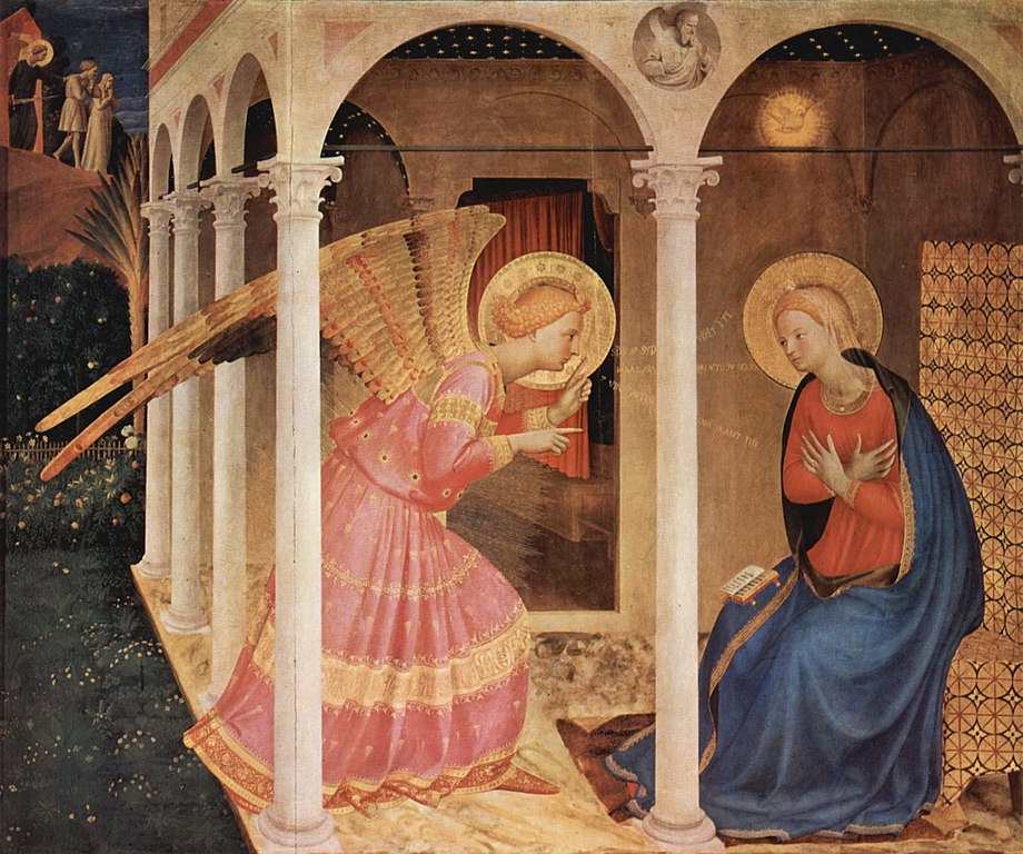 수태고지 (The Annunciation, 1434)-프라 안젤리코