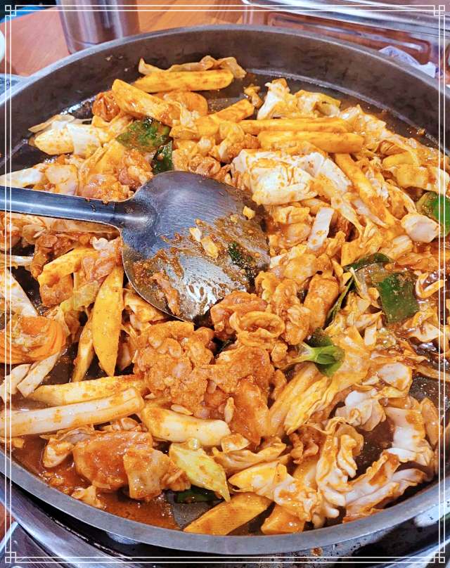 경북 경주 맛집 철판 닭갈비