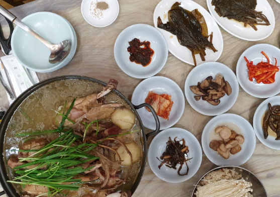 태백황기백숙