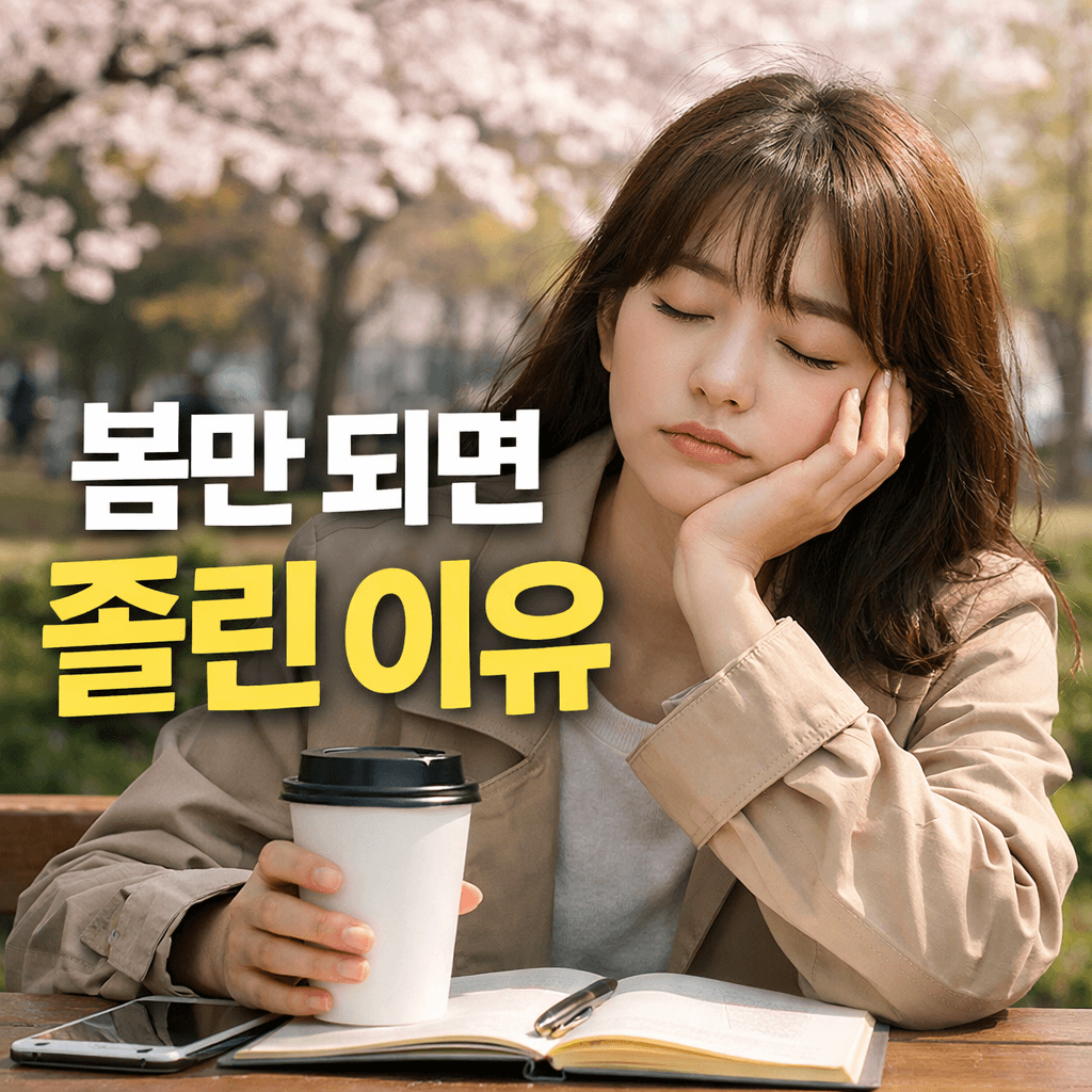 봄만 되면 졸린 이유? 봄철 졸림 증상과 건강 관리법