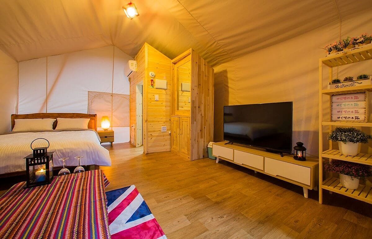 포천 파인벨리글램핑 객실