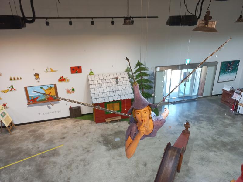 삼례 그림책 미술관 내무 전경